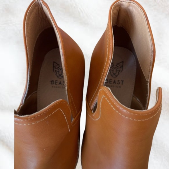 Beast fashion SUNNY Western Ankle Booties Women's low heel SIZE 8.5 - Picture 5 of 6